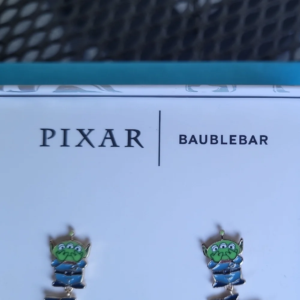 Disney Pixar BaubleBar Alien Earrings - Picture 4 of 5